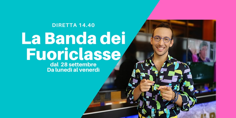 La Banda dei Fuoriclasse, dal 28 settembre in tv su Rai Gulp e in streaming su Raiplay